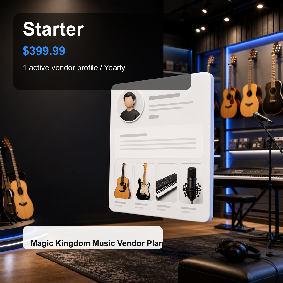 Vendor Starter Plan